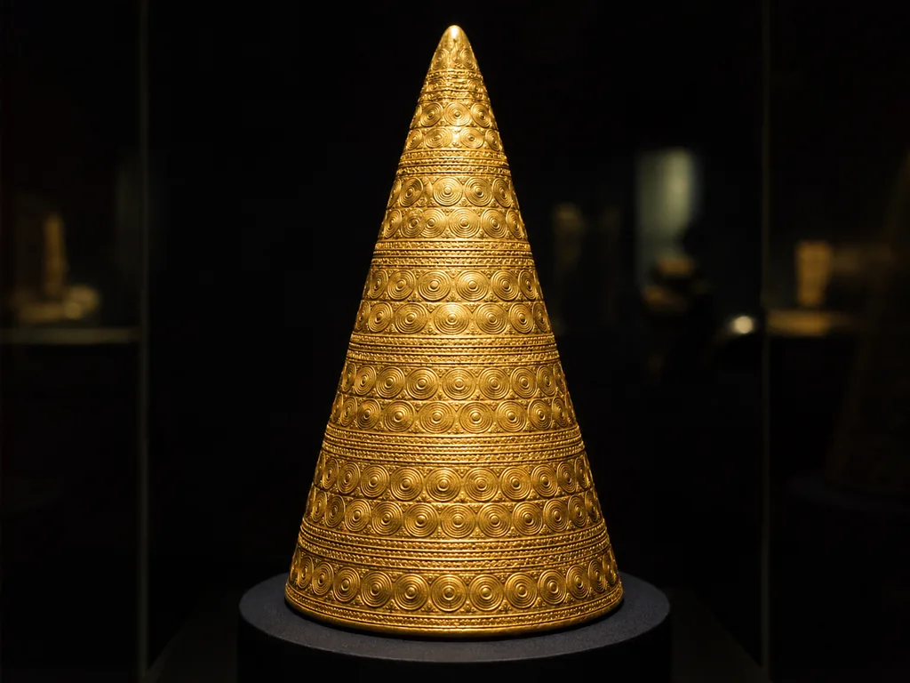 The Berlin Gold Hat in the Museum of Prehistory and Early History